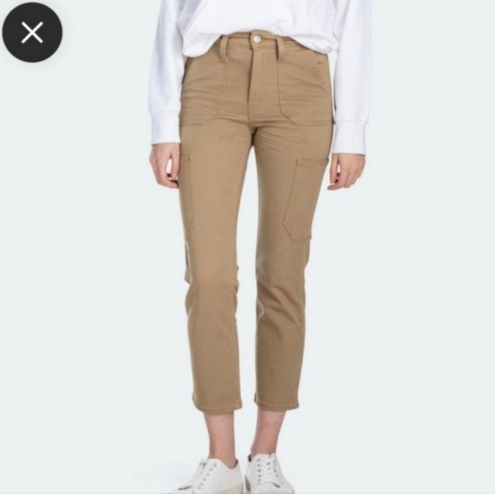 NWOT Levi's 724 High Waist Straight Crop Utility S